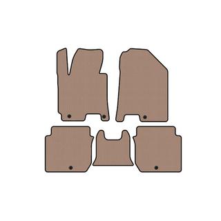 Rubber floor mats Carsuit (2016-2018, beige) photo 1