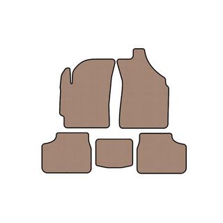 Rubber Floor Mats Carsuit (Beige) Daewoo Matiz 1998-2008 photo 1