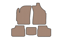 Daewoo Matiz 2009-2015 Rubber Floor Mats Carsuit (Beige) photo 1