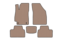 Daewoo Nubira 1997-1999 Rubber floor mats Carsuit (SD, beige) photo 1