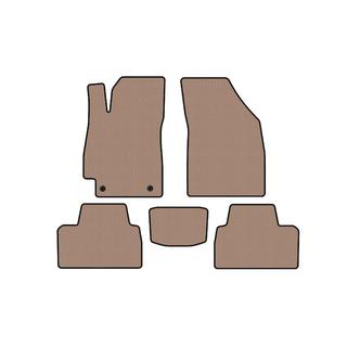 Rubber floor mats Carsuit (SD, beige) Daewoo Nubira 1997-1999 photo 1