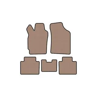Rubber Floor Mats Carsuit (Beige) photo 1