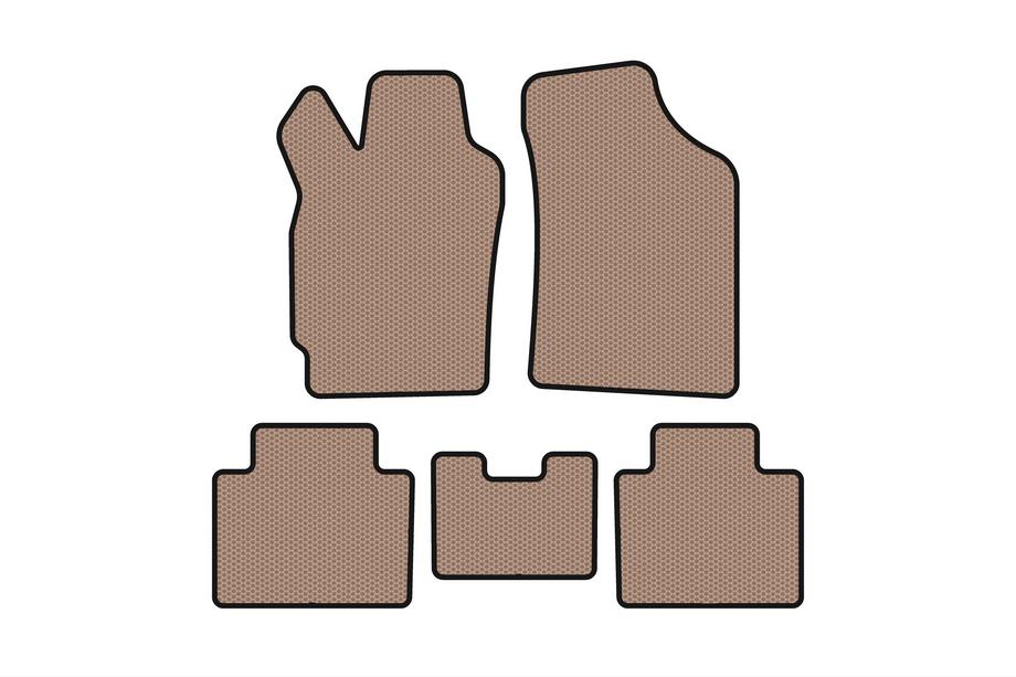 Lifan 320 2008- Rubber Floor Mats Carsuit (Beige) Image