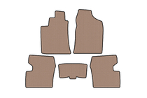 Lifan 620 Solano 2007- Rubber floor mats Carsuit (SD, beige) photo 1