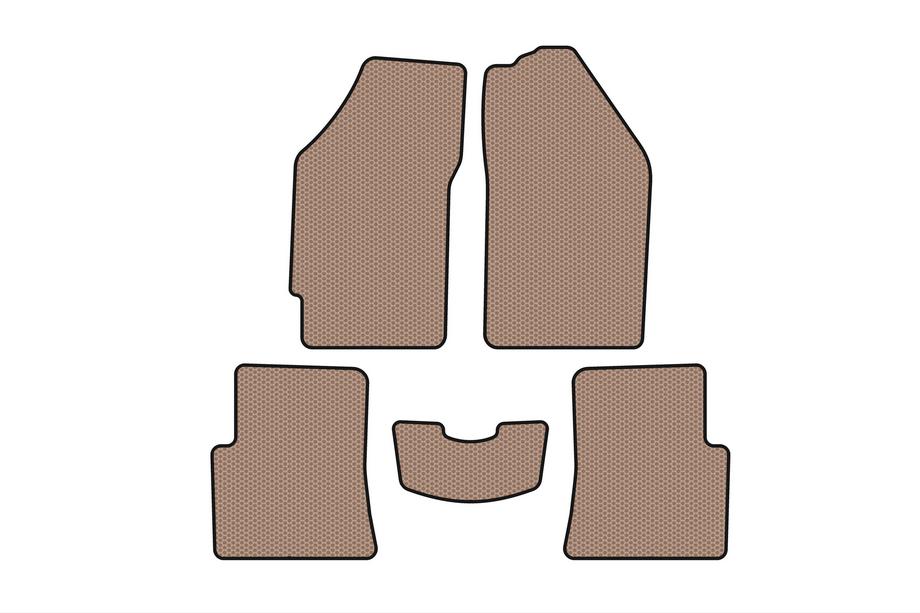 Lifan 520 Breeze 2005-2013 Rubber floor mats Carsuit (SD, beige) Image