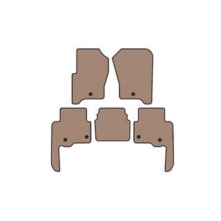 Rubber Floor Mats Carsuit V2 (Beige) Land Rover Discovery IV 2009-2017 photo 1