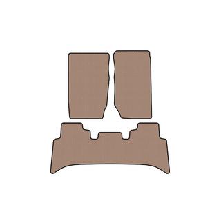 Rubber Floor Mats Carsuit (Beige) Range Rover II P38A 1997-2002 photo 1
