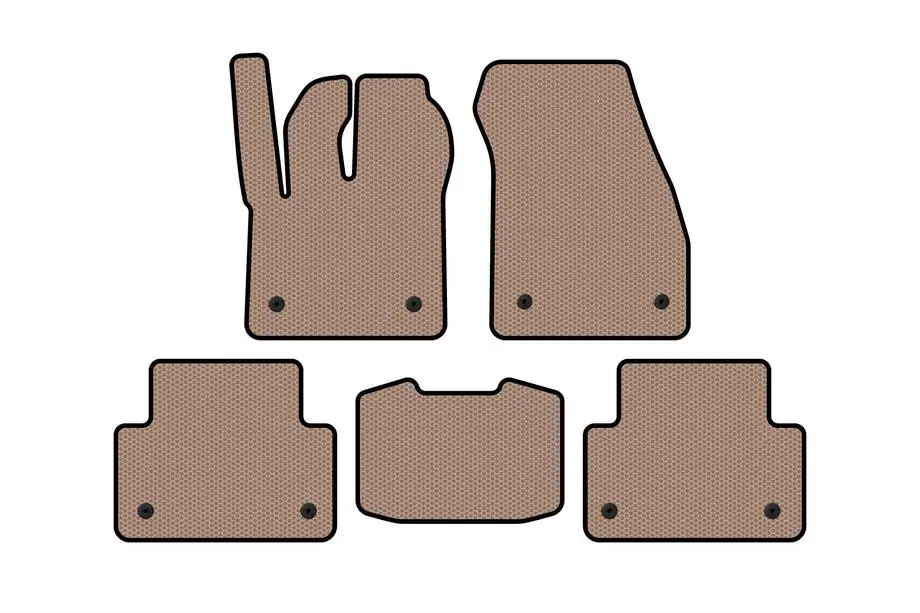 Range Rover Evoque 2018- Rubber Floor Mats Carsuit (Beige) Image