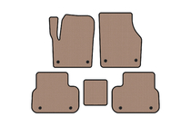 Land Rover Discovery Sport 2014- Rubber floor mats Carsuit (2014-2019, 2 rows, beige) photo 1