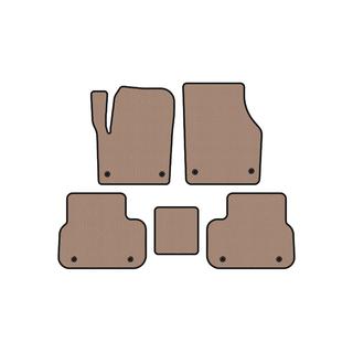 Rubber floor mats Carsuit (2014-2019, 2 rows, beige) Land Rover Discovery Sport 2014- photo 1