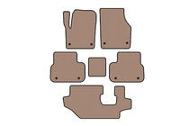 Land Rover Discovery Sport 2014- Rubber floor mats Carsuit (2014-2019, 3 rows, beige) photo 1
