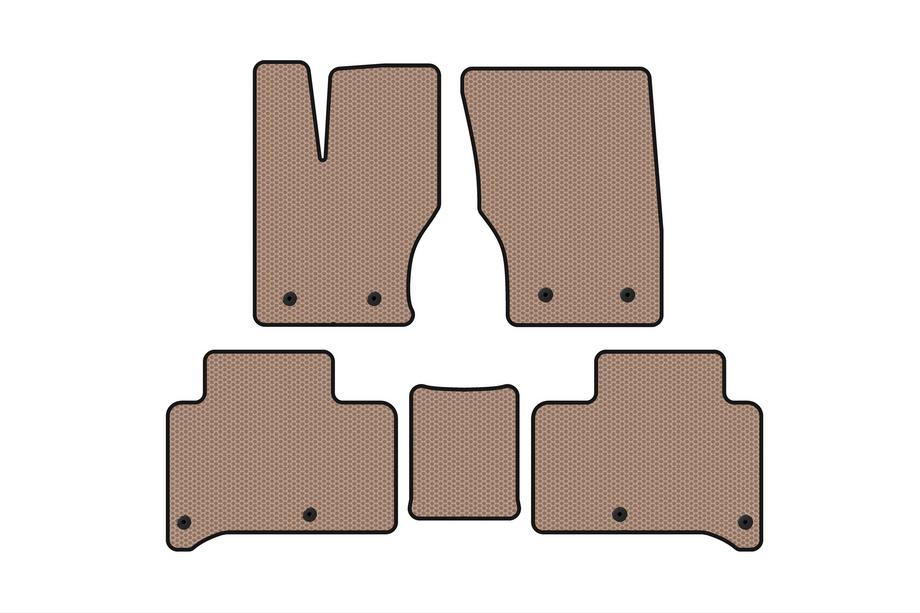 Range Rover Sport 2014-2022 Rubber floor mats Carsuit (2013-2017, beige) Image