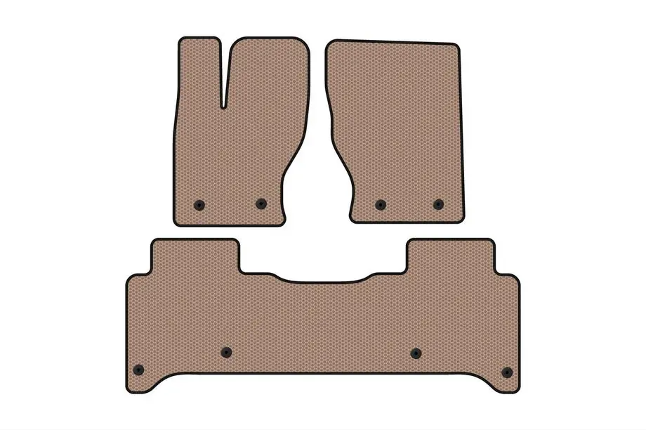 Range Rover IV L405 2013-2021 Rubber Floor Mats Carsuit (Beige) Image