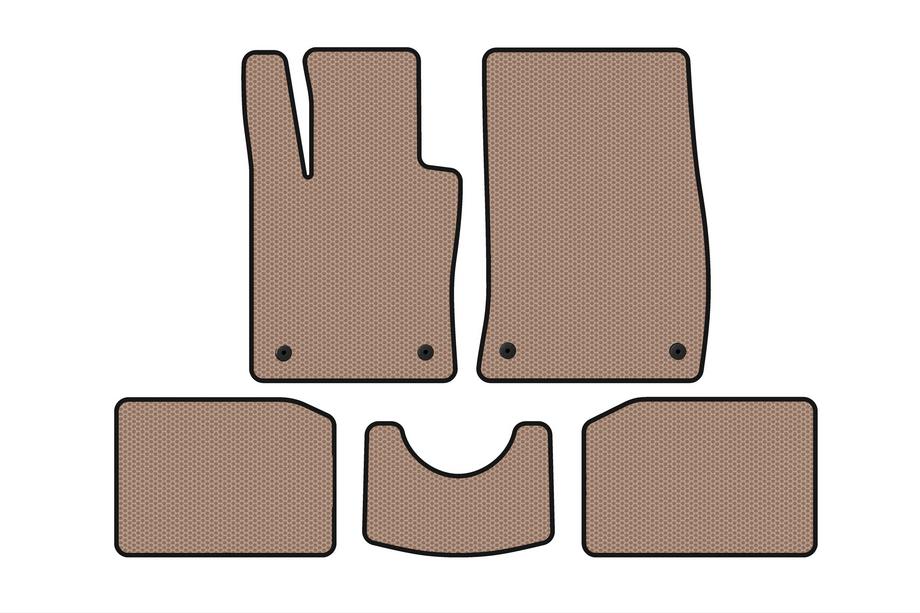 Mini Countryman R60 2010-2017 Rubber floor mats Carsuit (SD trim, beige) Photo 1
