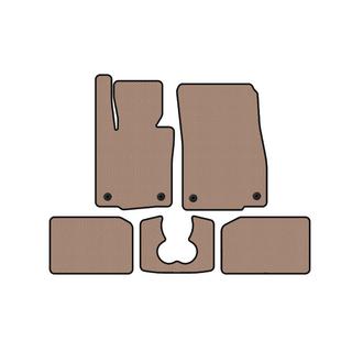 Rubber floor mats Carsuit (for S F55, 5-door, beige) Mini Cooper F55/56/57 2014-2023 photo 1