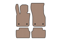 Mini Cooper F55/56/57 2014-2023 Rubber floor mats Carsuit (for F55, 5-door, beige) photo 1