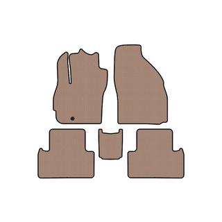 Rubber floor mats Carsuit (2 rows, 7-seater, beige) photo 1