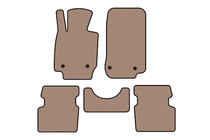 Mazda CX-3 2015- Rubber floor mats Carsuit (2015-2018, AWD, beige) photo 1
