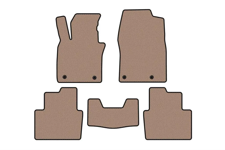 Mazda CX-30 2019- Rubber Floor Mats Carsuit (Beige) Image