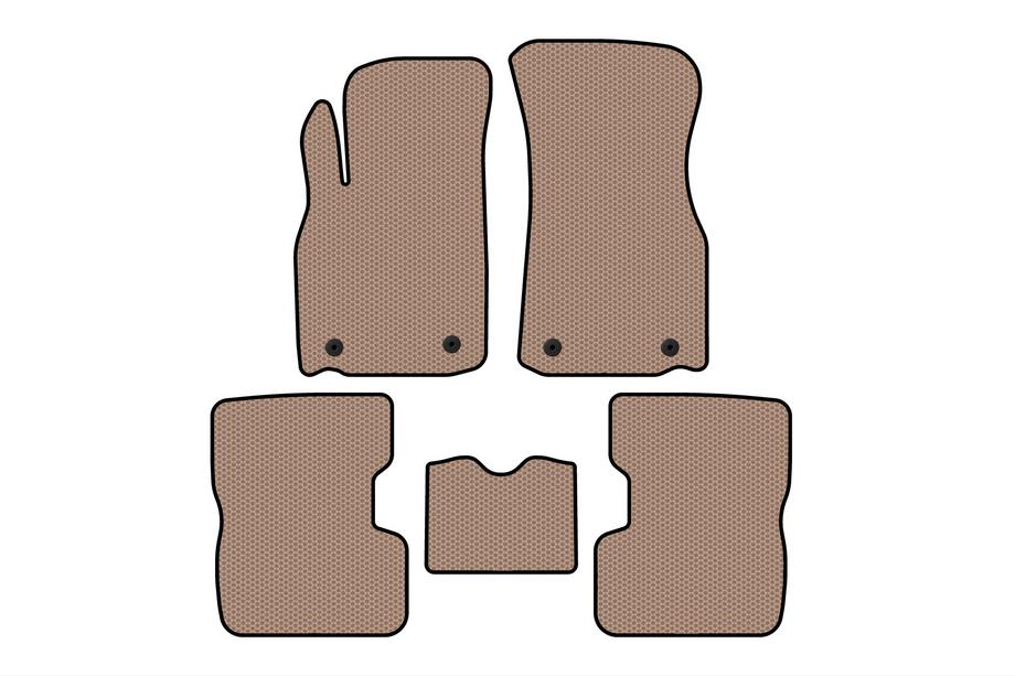 MG 3 2011-2024 Rubber Floor Mats Carsuit (Beige) Image