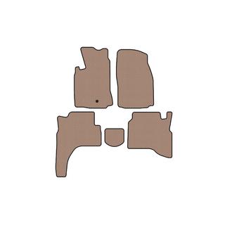 Rubber Floor Mats Carsuit (Beige) Mitsubishi Pajero Sport 1996-2007 photo 1