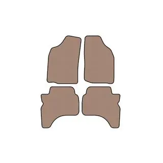 Rubber Floor Mats Carsuit (Beige) photo 1