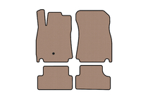 Mitsubishi Eclipse Cross 2017- Rubber floor mats Carsuit (Coupe, beige) photo 1