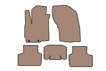 Mitsubishi ASX 2010-2023 Rubber floor mats Carsuit (2019-2023, beige) photo 1