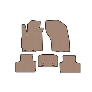 Rubber floor mats Carsuit (2019-2023, beige) photo 1