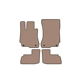 Rubber Floor Mats Carsuit (Beige) photo 1