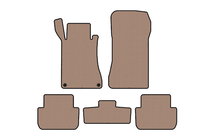 Mercedes CLK W209 2002-2010 Rubber floor mats Carsuit (Coupe, beige) photo 1