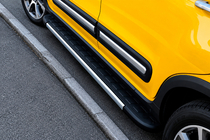 Fiat 500/500L 2013-2022 Side Steps Duru (2 pcs, Aluminum) photo 1