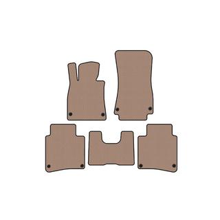 Rubber Floor Mats Carsuit (2017-2020, SD, Long Wheelbase, Beige) photo 1