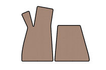 Smart 1998-2007 Rubber Floor Mats Carsuit (Roadster, Beige) photo 1