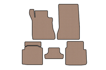 Mercedes S-class W126 1979-1991 Rubber floor mats Carsuit (SD, short wheelbase, beige) photo 1
