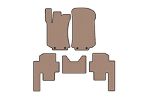 Mercedes R-class W251 2005-2017 Rubber floor mats Carsuit (2 rows, beige) photo 1