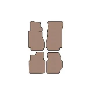 Rubber Floor Mats Carsuit (Beige) photo 1