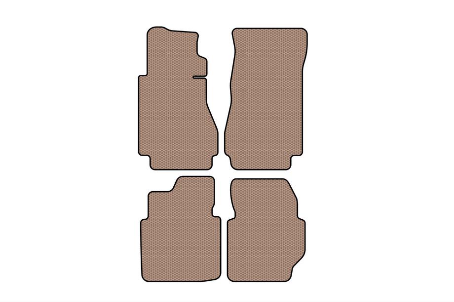Mercedes W123 1975-1986 Rubber Floor Mats Carsuit (Beige) Photo 1