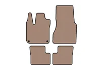Smart 2014- Rubber floor mats Carsuit (HB, 5-door, beige) photo 1