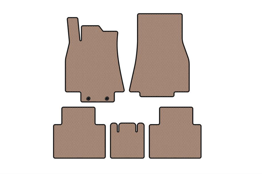 Mercedes B-class W245 2005-2011 Rubber Floor Mats Carsuit (Beige) Image