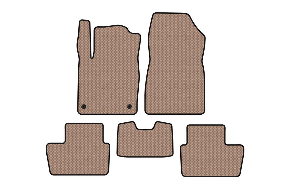 Nissan Juke 2020- Rubber Floor Mats Carsuit (Beige) Image