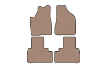 Nissan Murano 2002-2008 Rubber Floor Mats Carsuit (Beige) photo 1