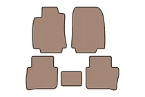 Nissan Tiida 2011-2014 Rubber Floor Mats Carsuit (HB, Beige) photo 1
