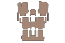 Nissan Quest 2011-2017 Rubber floor mats Carsuit (3 rows, 7-seater, beige) photo 1
