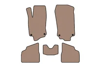 Opel Corsa C 2000-2006 Rubber Floor Mats Carsuit (Beige) photo 1