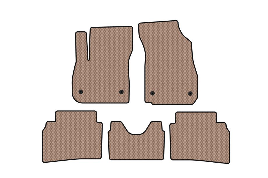 Opel Insignia 2017-2022 Rubber Floor Mats Carsuit (Beige) Photo 1