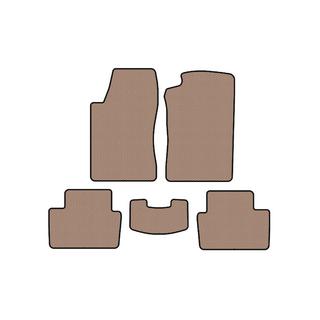 Rubber Floor Mats Carsuit (LB, Beige) Opel Vectra B 1995-2002 photo 1