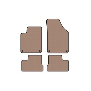 Rubber Floor Mats Carsuit (Beige)