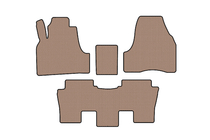 Peugeot 807 2002-2014 Rubber Floor Mats Carsuit (Beige) photo 1