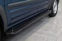 Ford Connect 2002–2006 Side Steps Allmond Black (2 pcs, Aluminum) photo 1